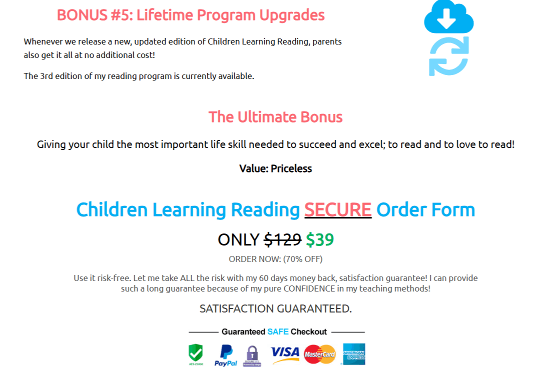 children learning reading discount